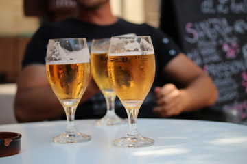 bières  pression 
