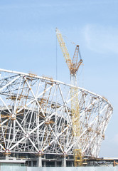 Construction of a football stadium for the World Cup 2018, Russia, Volgograd