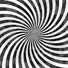 Grunge black rays obsolete vortex optic illusion image