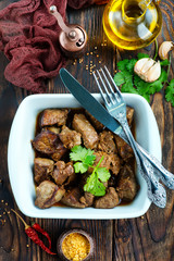 fried liver