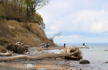 Strand und Klippen Travemünde