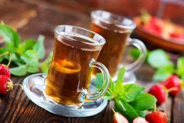 strawberry tea