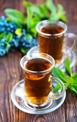 blueberry tea