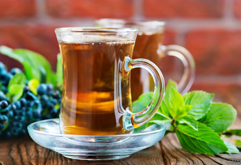 blueberry tea