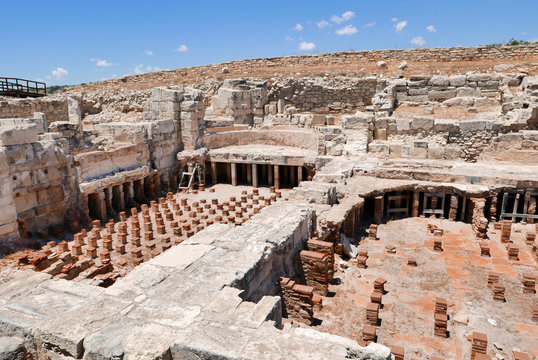 Antiker B&auml;derkomplex in Kurion Zypern