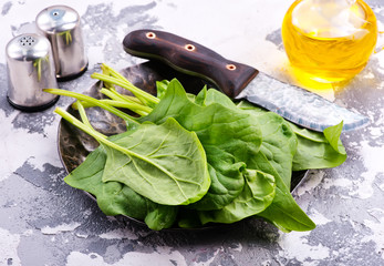 raw spinach
