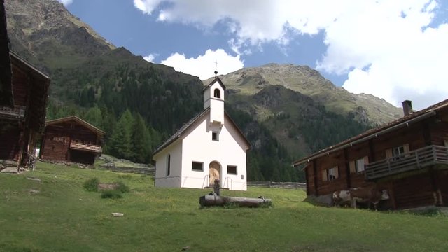 Oberstalleralm, Alm, Innervillgraten, Kapelle, Schutzengelkapelle, beten, Kirche, Almh&uuml;tte, Dach, Schieferdach