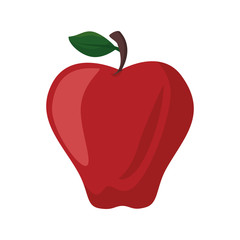 isolated sweet apple icon vector illustration graphic design
