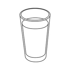 isolated juice glass icon vector illustration graphic design