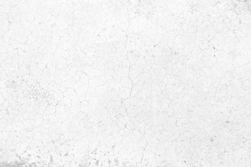 White Crack Wall Texture Background.