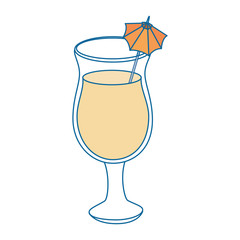 isolated cocktail cup icon vector graphic illustration
