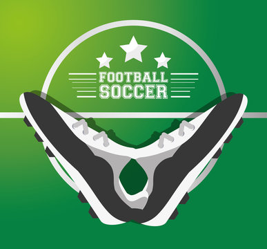 football soccer sport game to competition vector illustration