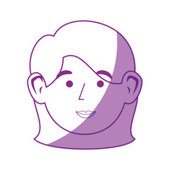 cute women face icon vector illustration graphic design