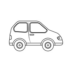 isolated particular car icon vector illustration graphic design