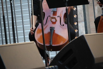 violoniste  en concert 