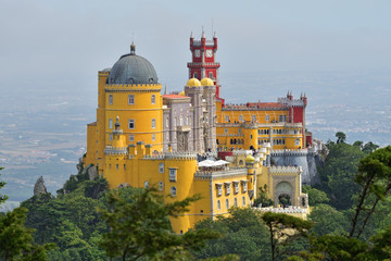 Sintra, Portugal at Pena National Palace