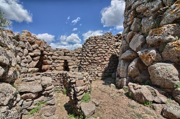 Nuraghe Arrubiu. Orroli, Sardegna