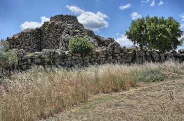 Nuraghe Arrubiu. Orroli, Sardegna