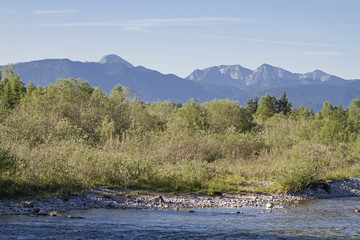 Landschaft im Isarwinkel