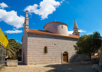 Citadel in old town in Budva