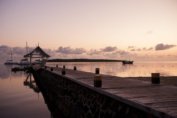 mauritius sunset