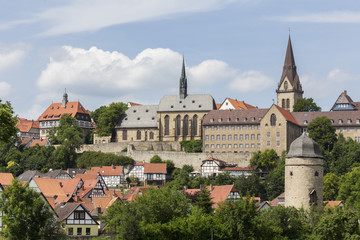 Obraz premium historic town warburg germany
