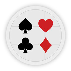 Icon Schaltfläche - Kartensymbole