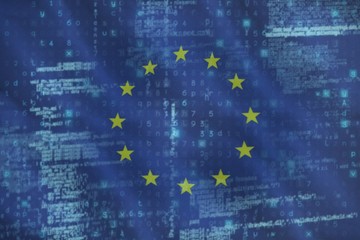 Composite 3d image of image of data