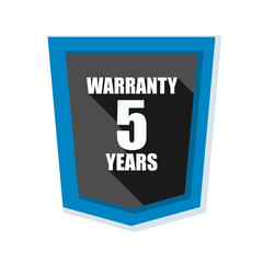 5 years warranty shield