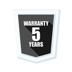 5 years warranty shield