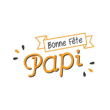 Carte Fete Des Grand Peres Stock Vector Adobe Stock