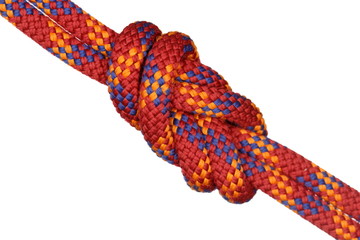 Seilknoten in Achterform