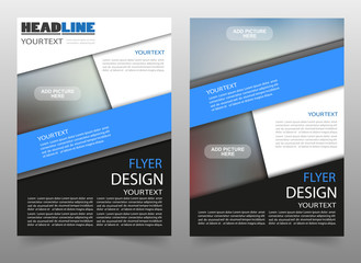 Poster business brochure flyer design layout  template. Can be used for publishing, print and presentation. Vector. Eps 10