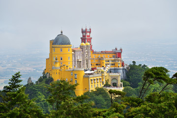 Sintra, Portugal at Pena National Palace