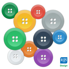 vector buttons studs fashionable element background