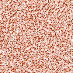 Knitted Doodle Seamless Colorful Ornamental  Pattern