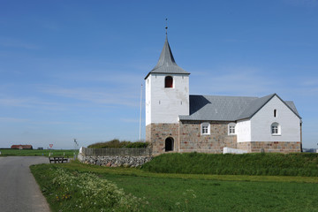 Fototapeta na wymiar skandinavische kirche