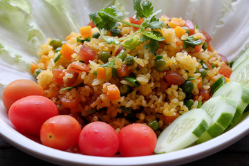 Vietnam food, fried rice