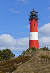 Fototapeta na wymiar Sylt, Hörnum lighthouse