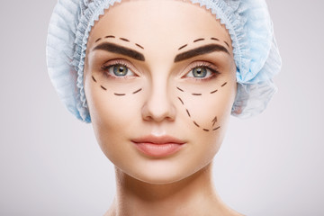 Plastic surgery concept