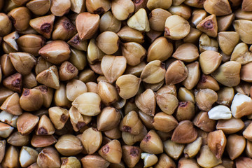 buckwheat pattern closeup