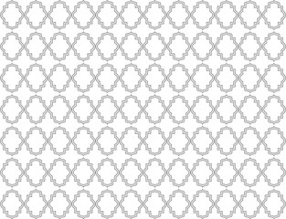 Islamic hexagonal background illustration vector