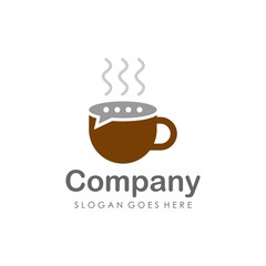 Unique and creative chat logo vector