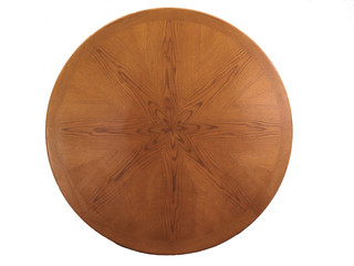HDR Round wooden shield