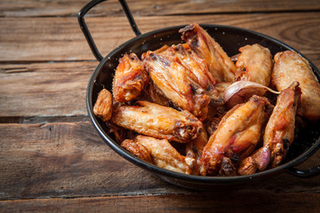 Deep fried chicken