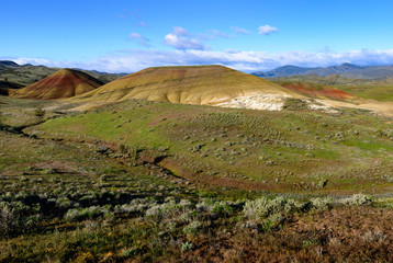 Sunrise at John Day Fossil Beds National Monument