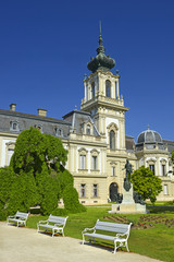 Castle in Keszthely. Keszthely is town on the west end of Balaton. The oldest city by the lake is...