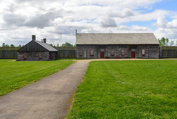 Fototapeta na wymiar Berrics at Fort Vancouver National Historic Site
