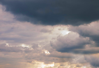 origanum sky before the rain