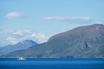 Norwegian fjord landscape (Julsundet)